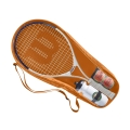 Wilson Kinder-Tennisschläger Roland Garros 23in (1x Schläger 7-10 Jahre + 1x Flasche + 2x Bälle) SET